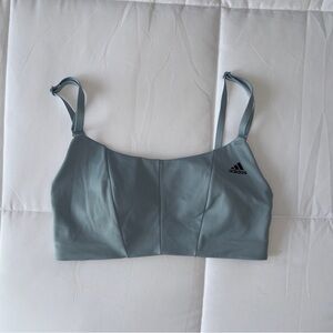 Adidas Women's Blue Sports Bra, Small